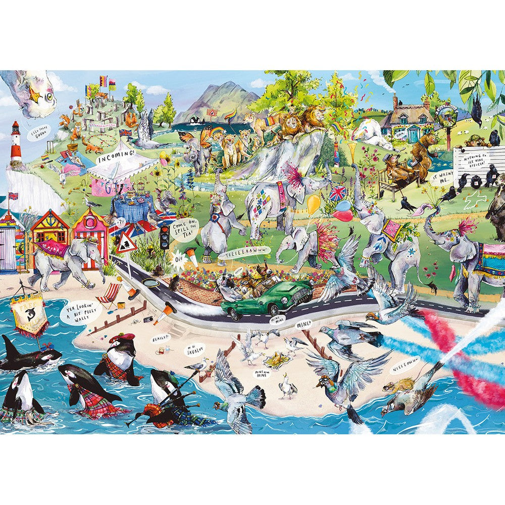 Puzzle - Gibsons - Herd Of Hilarity 1000Pc