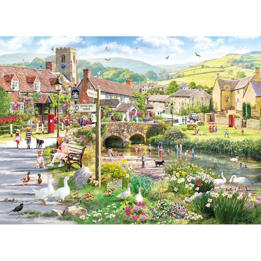 Puzzle - Gibsons - Puddle Ducks & Paddling 1000Pc