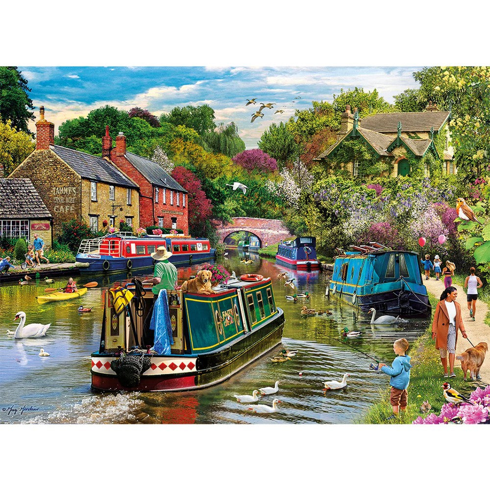 Gibsons - River Retreat 500 Piece - Jigsaw Puzzle
