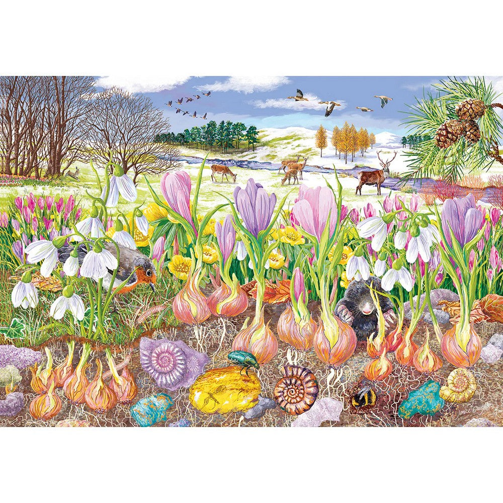 Puzzle - Gibsons - Roots & Shoots 4 X 500Pc