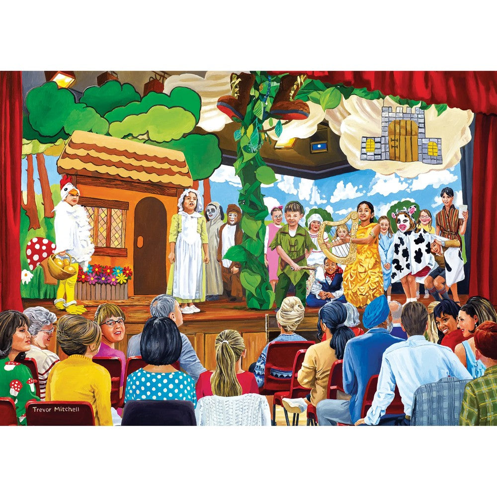 Puzzle - Gibsons - School Days 4 X 500Pc