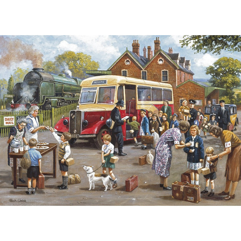 Puzzle - Gibsons - The Evacuees 4 X 500Pc