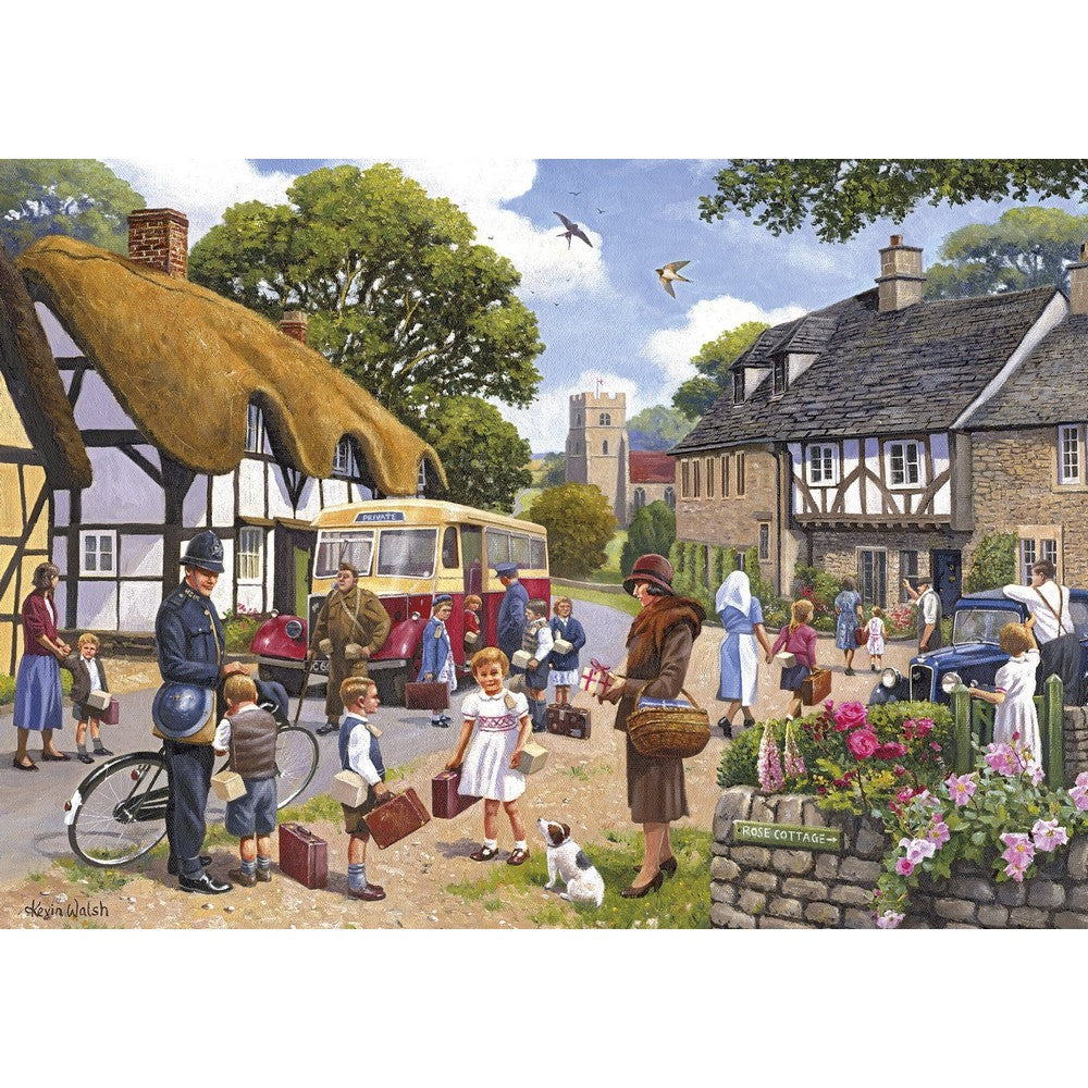 Puzzle - Gibsons - The Evacuees 4 X 500Pc