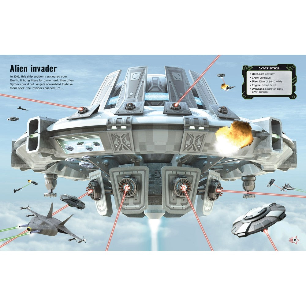 Byo Spaceships Sticker Book