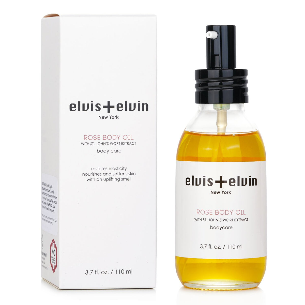 Elvis + Elvin - Rose Body Oil - 110ml/3.7oz