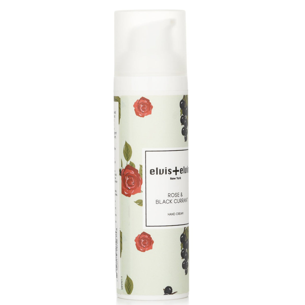 Elvis + Elvin - Hand Cream - Rose & Black Currant - 75ml/2.5oz