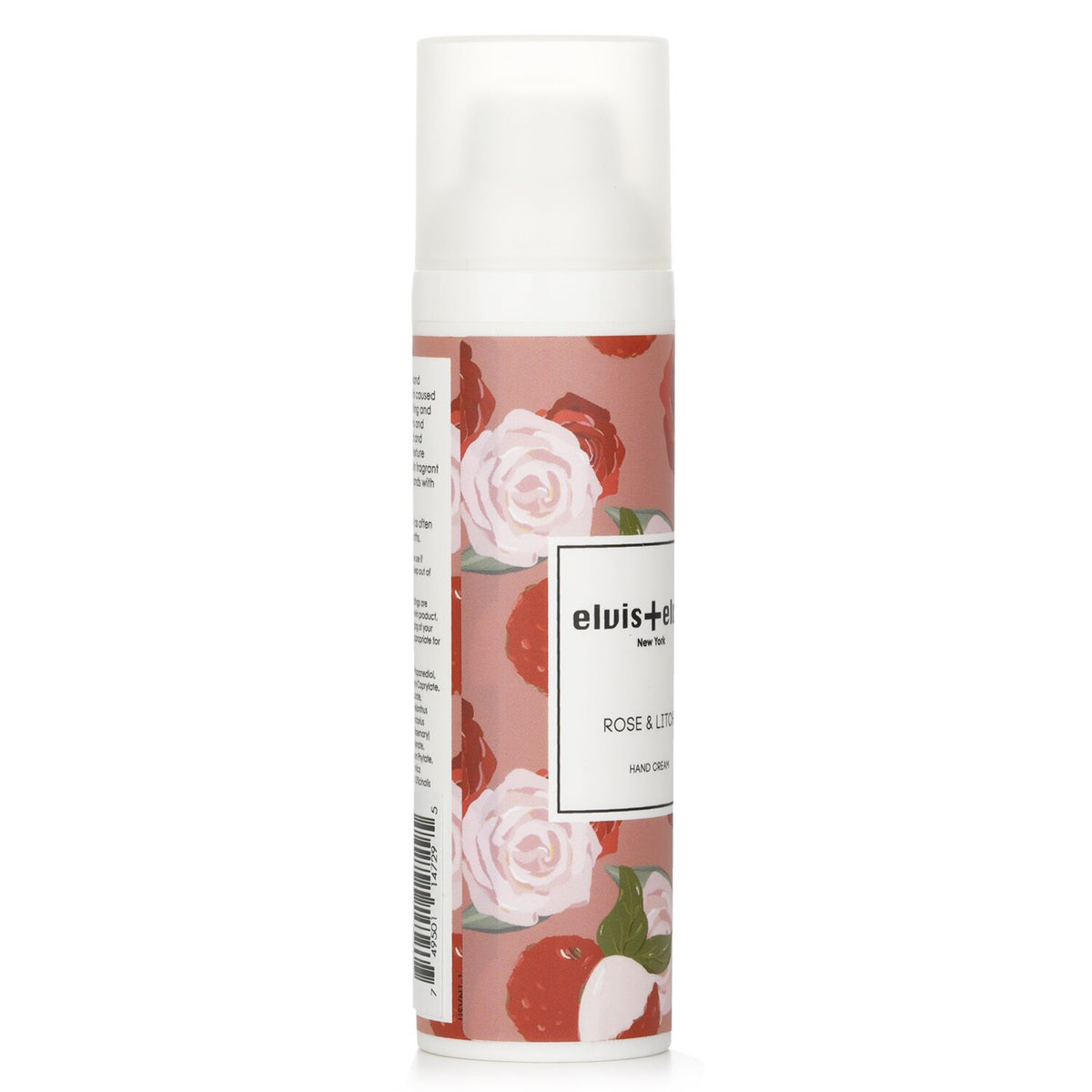 Elvis + Elvin - Hand Cream - Rose & Litchi - 75ml/2.5oz