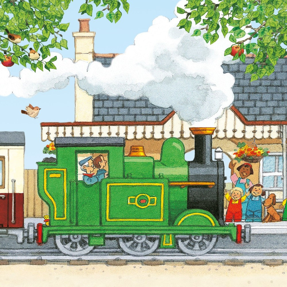 Trains Book & 3 Jigsaws
