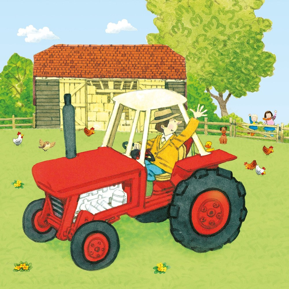 Tractors Book & 3 Jigsaws