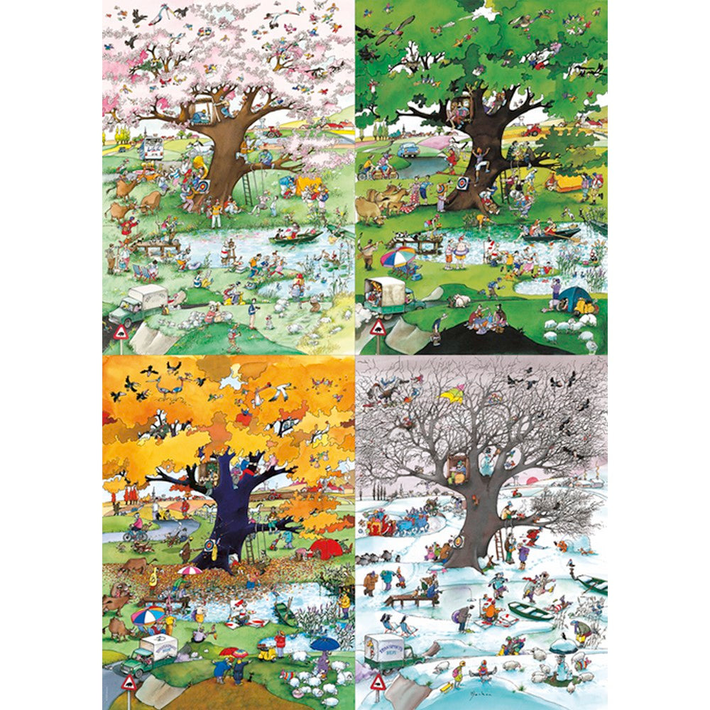 Puzzle - Heye - Blachon; 4 Seasons 2000Pc
