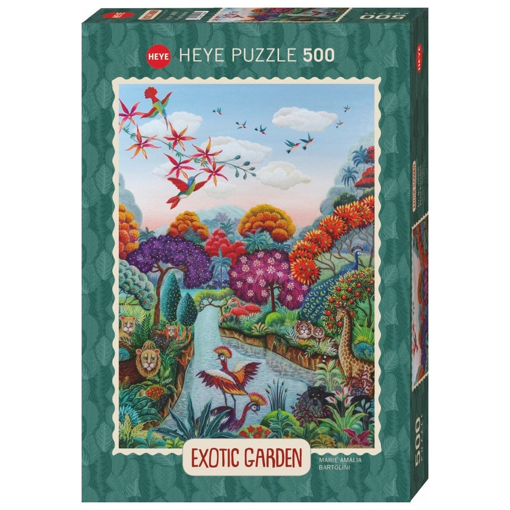 Heye - Exotic Garden; Plants 500 Piece - Jigsaw Puzzle
