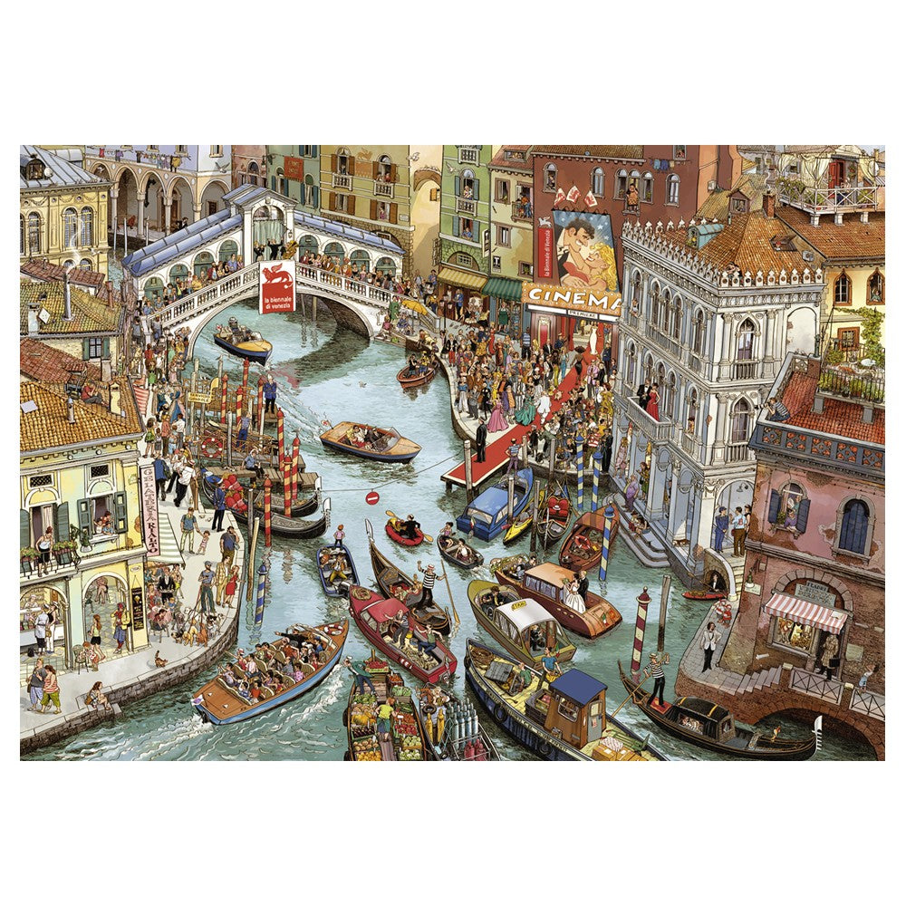 Puzzle - Heye - Triangular Box - Gobel/Knorr O Sole Mio! 2000Pc