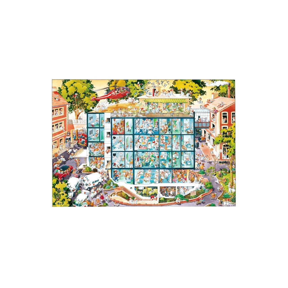 Puzzle - Heye - Triangular Box - Loup; Emergency Room 2000Pc