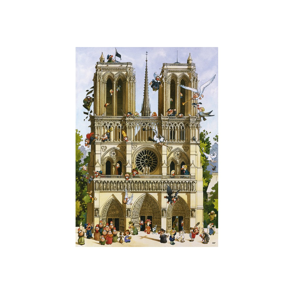 Puzzle - Heye - Loup; Vive Notre Dame! 1000Pc