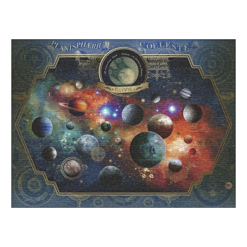Puzzle - Heye - Map Art; Space World 1500Pc