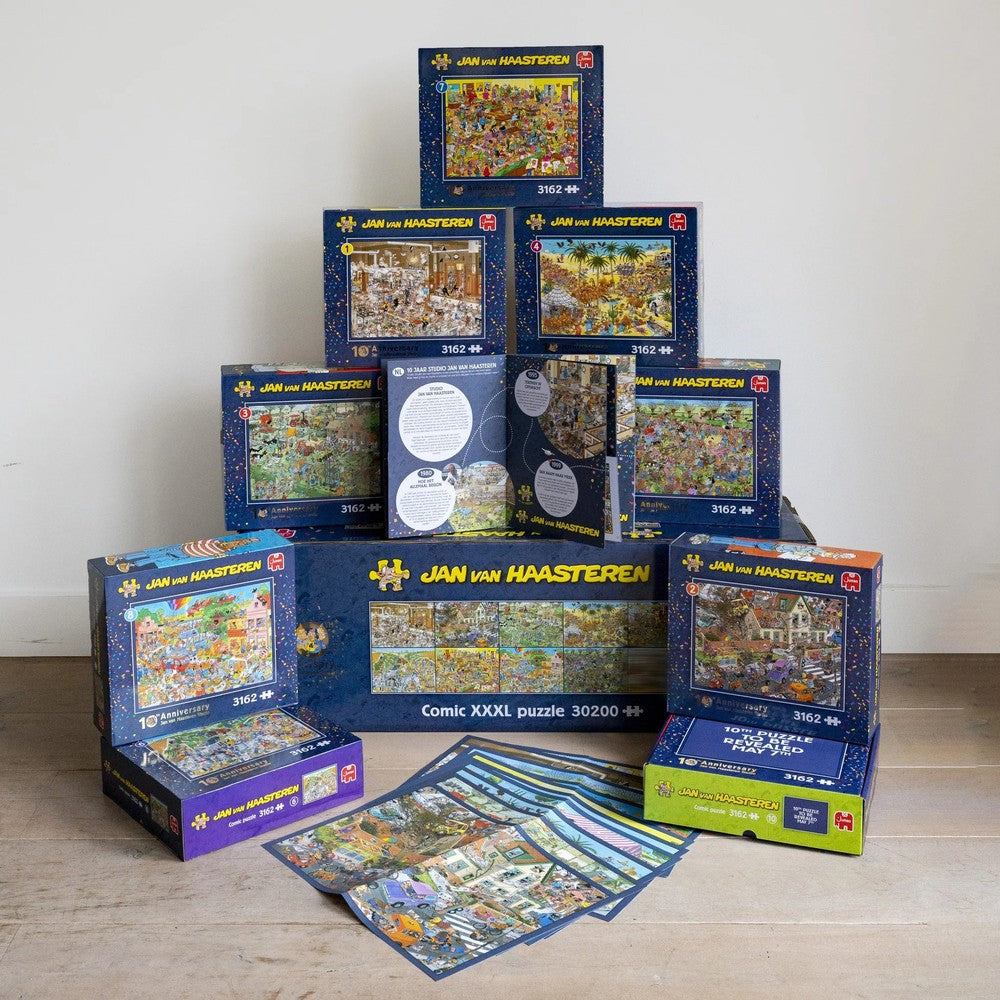 Puzzle - Jumbo Jan van Haasteren - 10Th Ann;Comic Xxxl 30200P