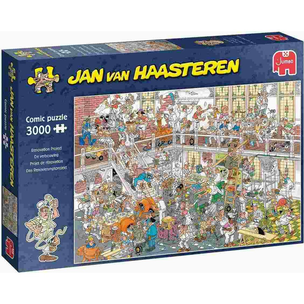 Puzzle - Jumbo Jan van Haasteren - Renovation Project 3000Pc