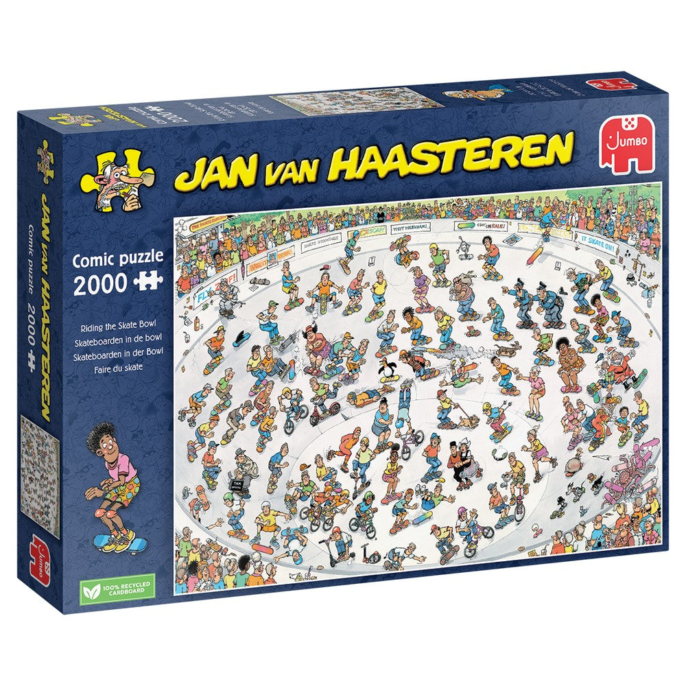 Puzzle - Jumbo Jan van Haasteren - Riding the Skate Bowl 2000Pc