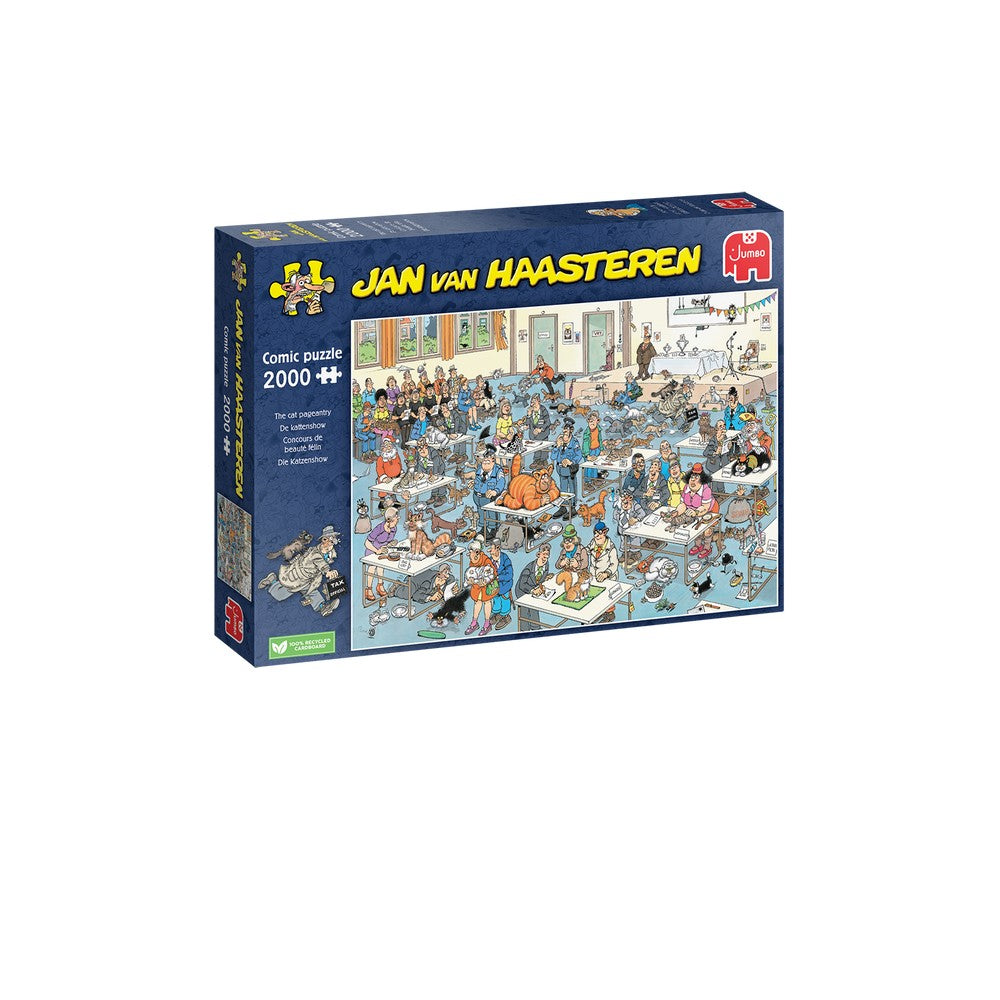 Puzzle - Jumbo Jan van Haasteren - The Cat Pageantry 2000Pc