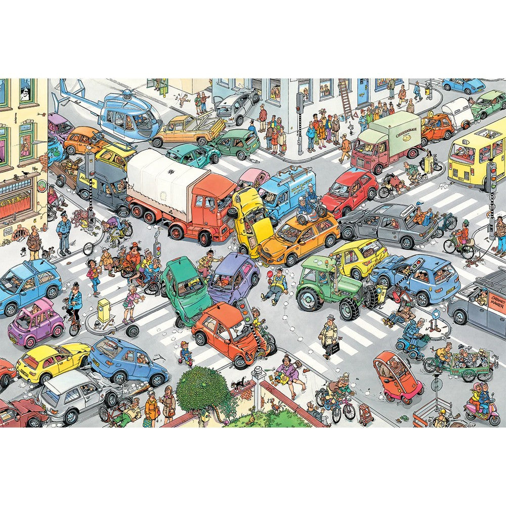 Puzzle - Jumbo Jan van Haasteren - Traffic Chaos 3000Pcs