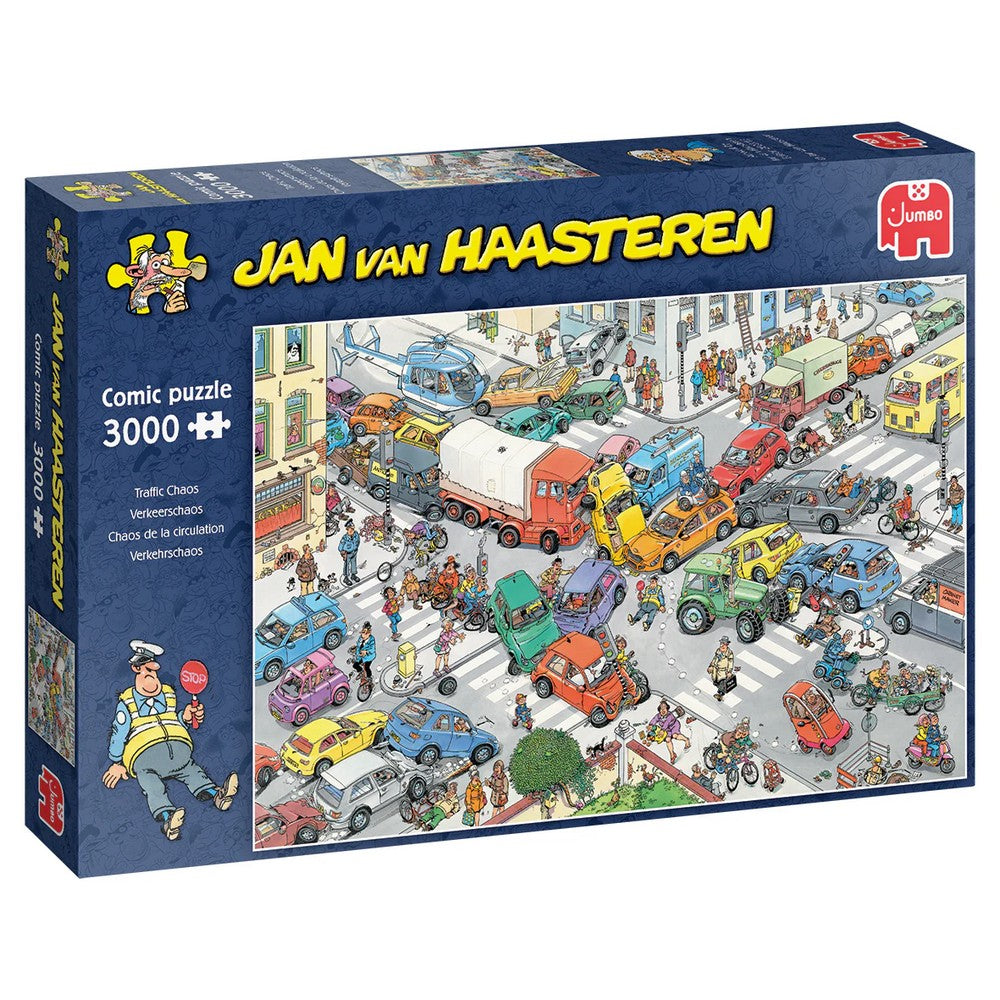 Puzzle - Jumbo Jan van Haasteren - Traffic Chaos 3000Pcs