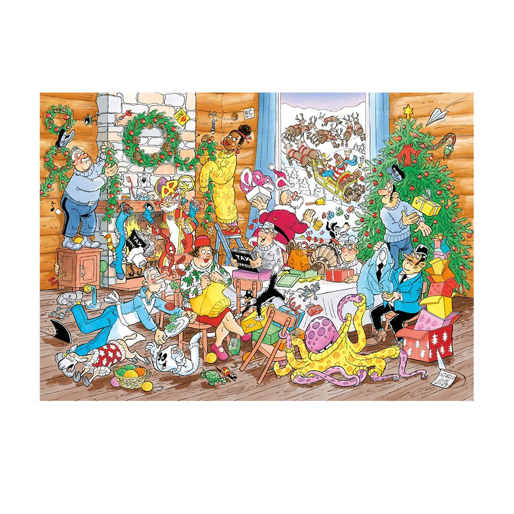Puzzle - Jumbo Jan van Haasteren - Wooly Christmas 500Pc