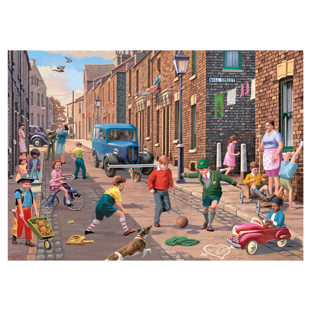 Puzzle - Jumbo - Playing In The Street 2X500Pc