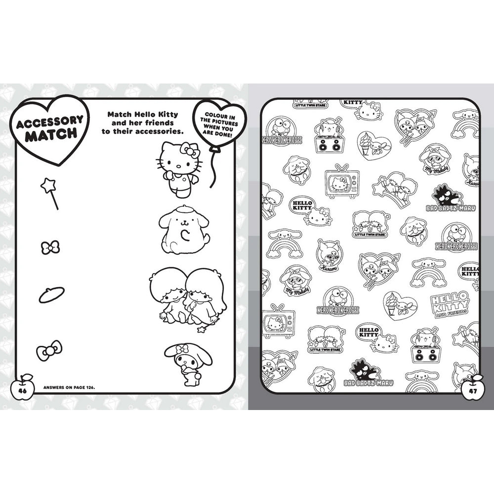 Hello Kitty Colouring Act;Book