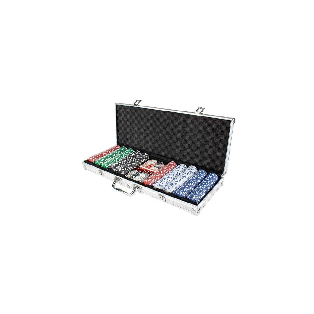Poker Set 500Pc 11;5Gm Aluminium