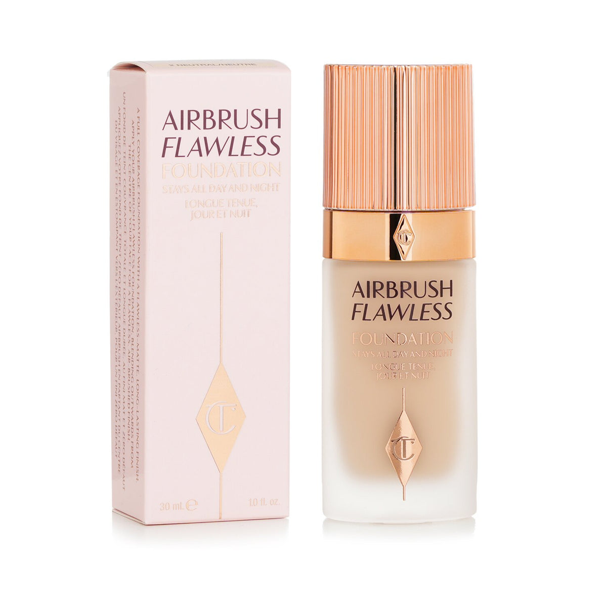 Charlotte Tilbury - Airbrush Flawless Foundation - # 2 Neutral - 30ml/1oz