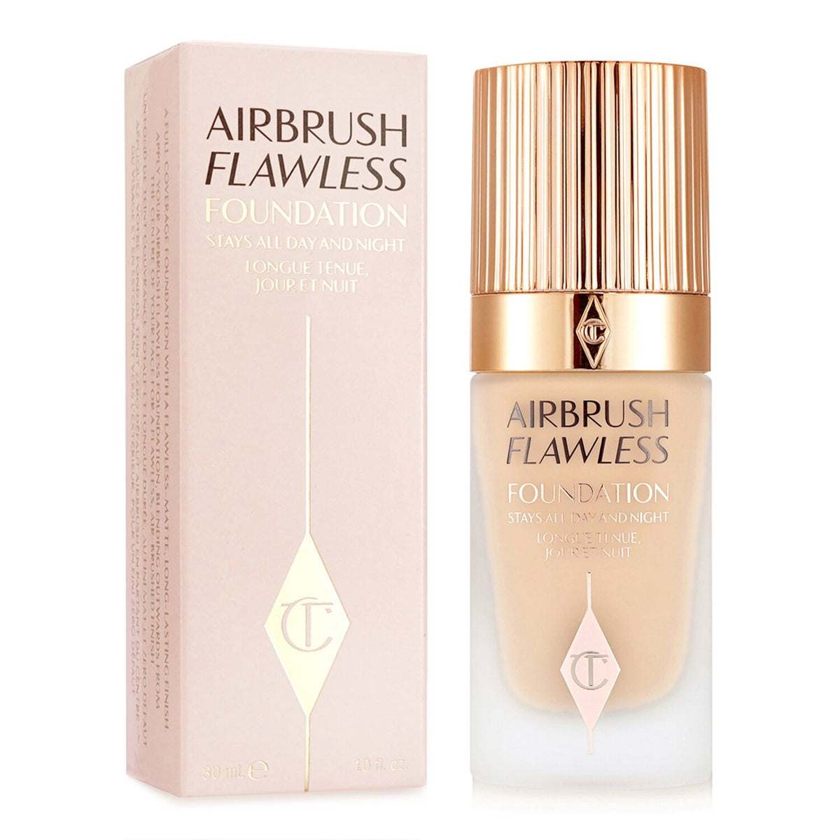 Charlotte Tilbury - Airbrush Flawless Foundation - # 4 Neutral - 30ml/1oz