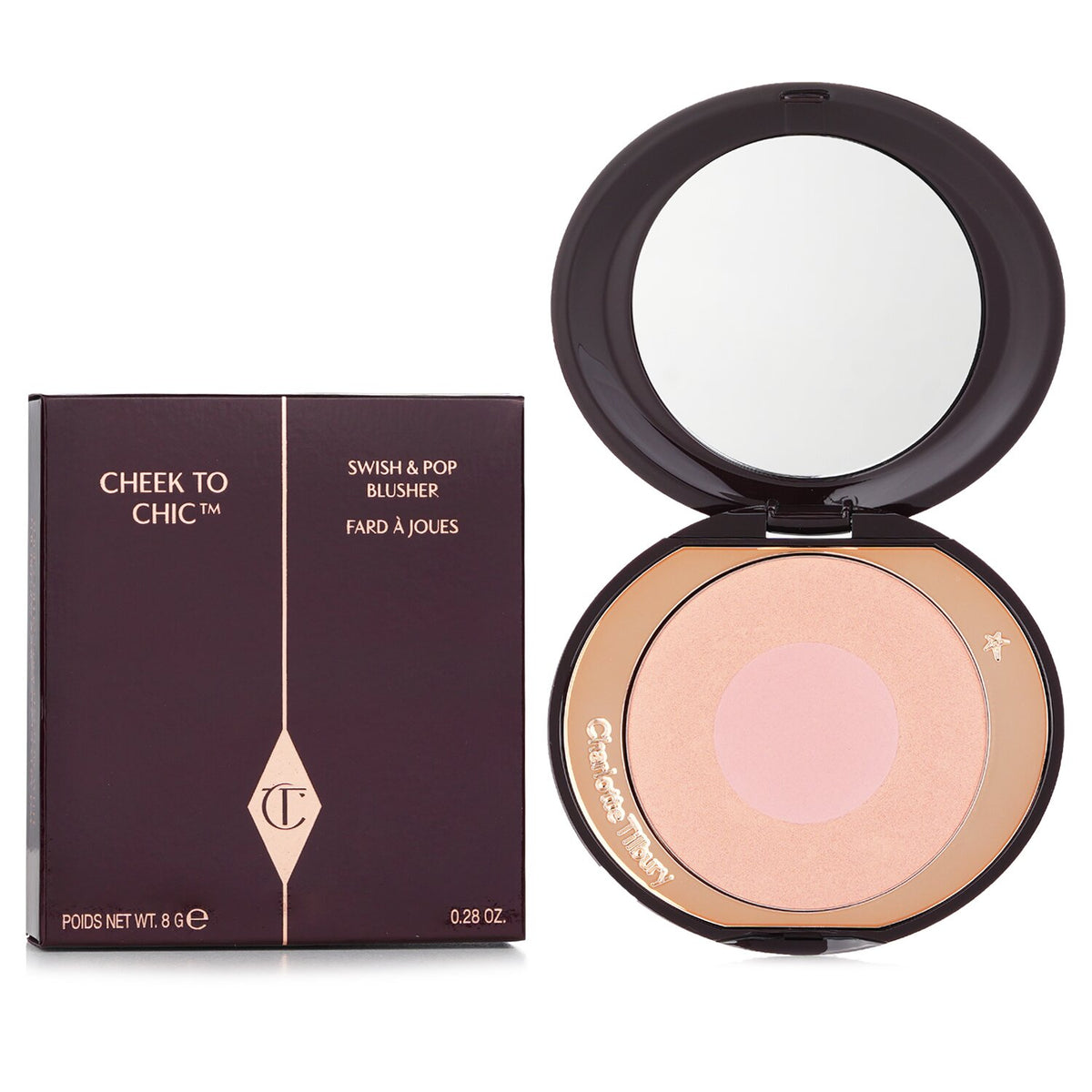 Charlotte Tilbury - Cheek To Chic Swish & Pop Blusher - # Love Glow - 8g/0.28oz