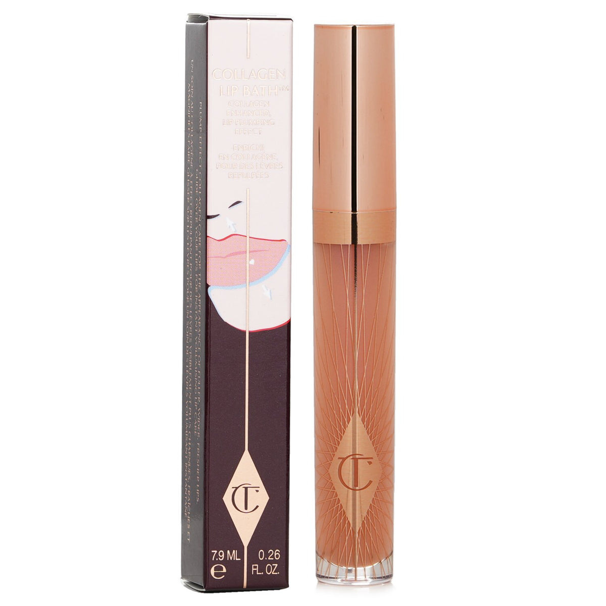 Charlotte Tilbury - Collagen Lip Bath - # Refresh Rose - 7.9ml/0.26oz
