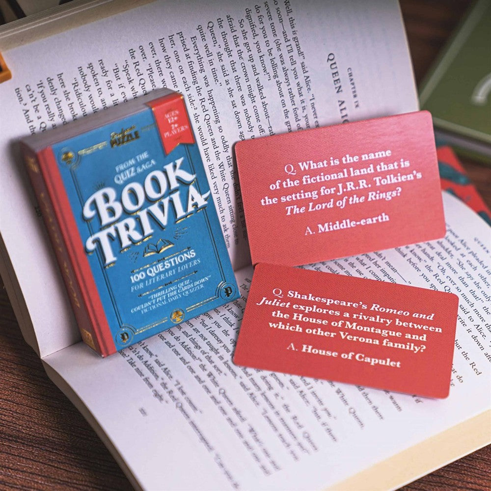 Book Trivia Mini Trivia Game Board Game