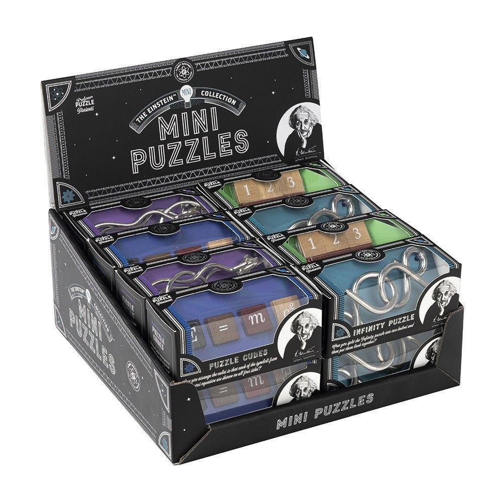 Puzzle - Professor Puzzle - Einstein Mini Puz; Displ;Of 16