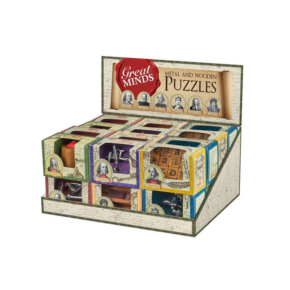 Puzzle - Professor Puzzle - Great Minds Metal & Wood X 24