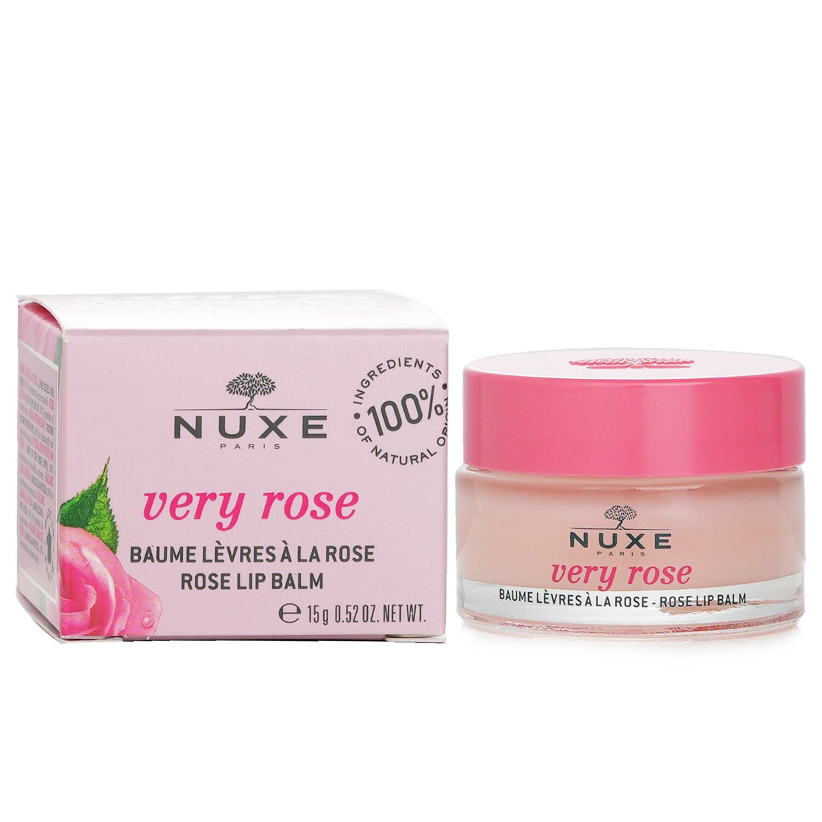 Nuxe - Very Rose Rose Lip Balm - 15g/0.52oz
