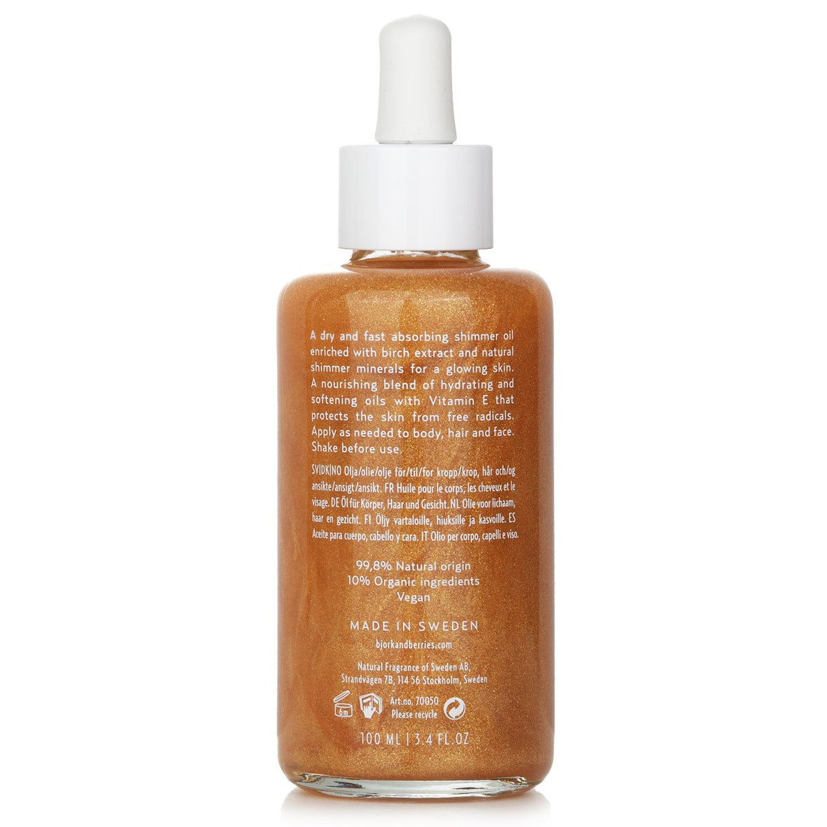 Bjork & Berries - Shimmer Oil - 100ml/3.4oz