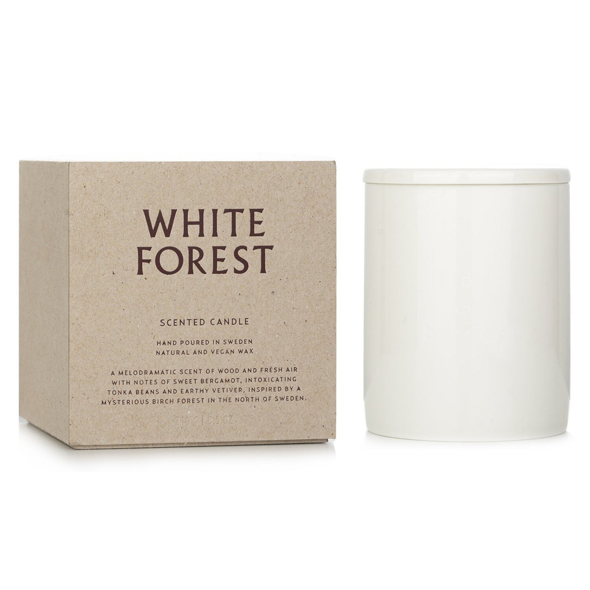 Bjork & Berries - Scented Candle - White Forest - 240g/8.5oz