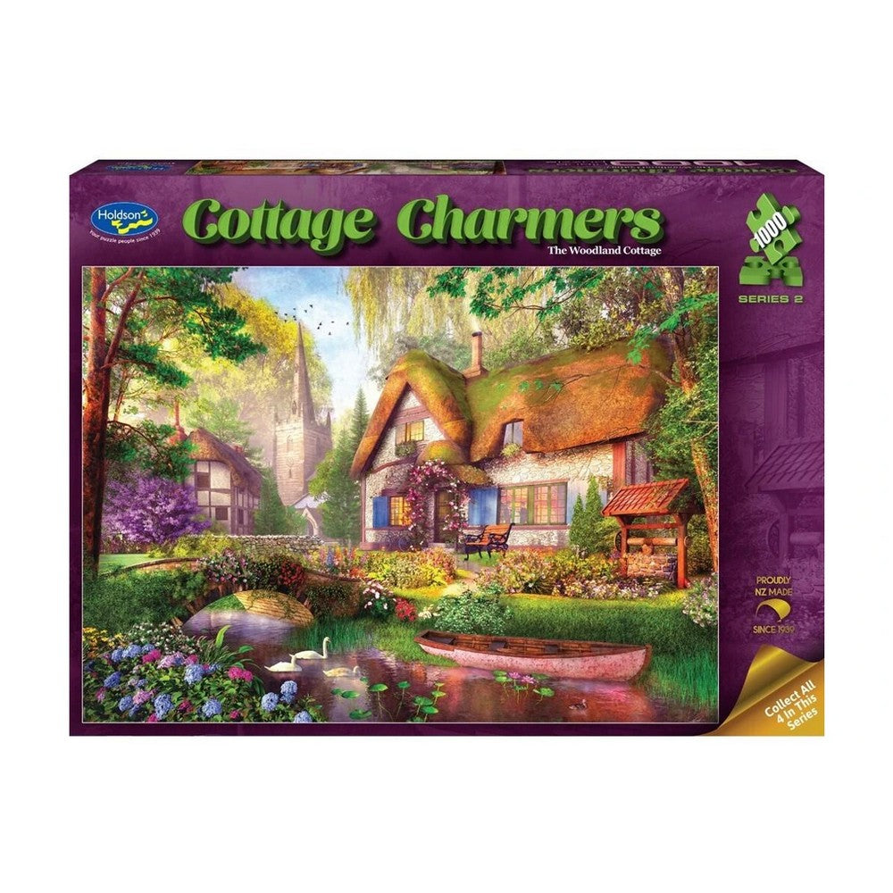 Holdson - Cottage Charmers 2 Woodland Ct - Jigsaw Puzzle