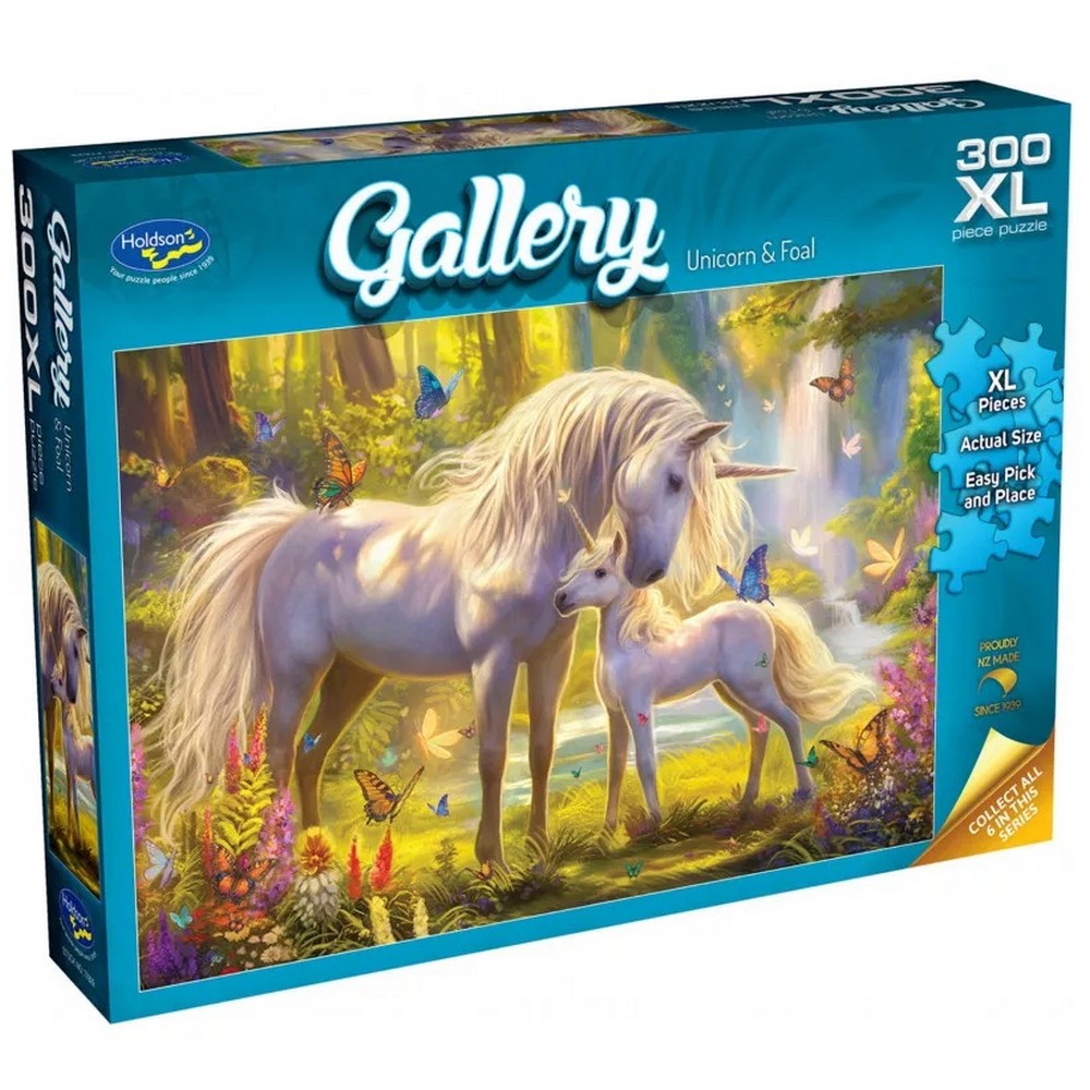 Holdson - Gallery 11 Unicorn & Foal 300P - Jigsaw Puzzle