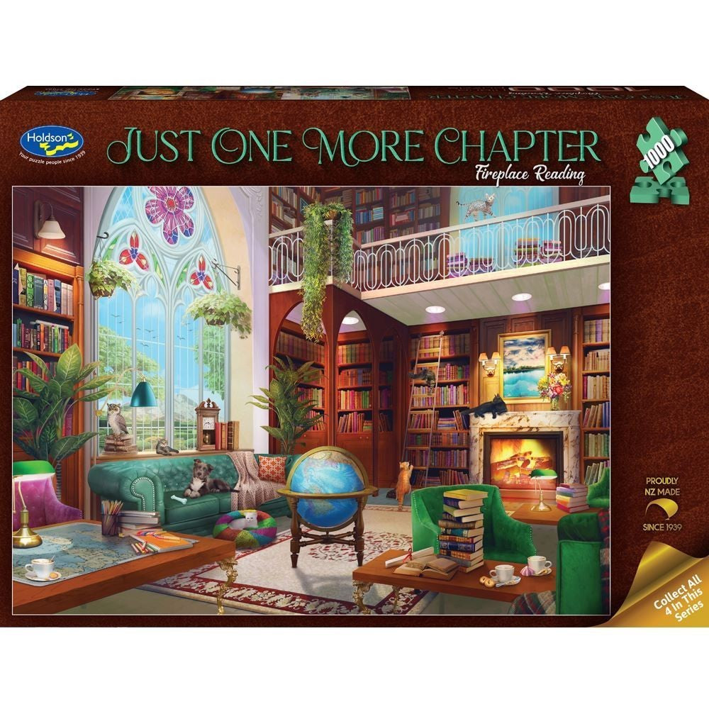 Puzzle - Holdson - Just 1 More Chapter Fireplace