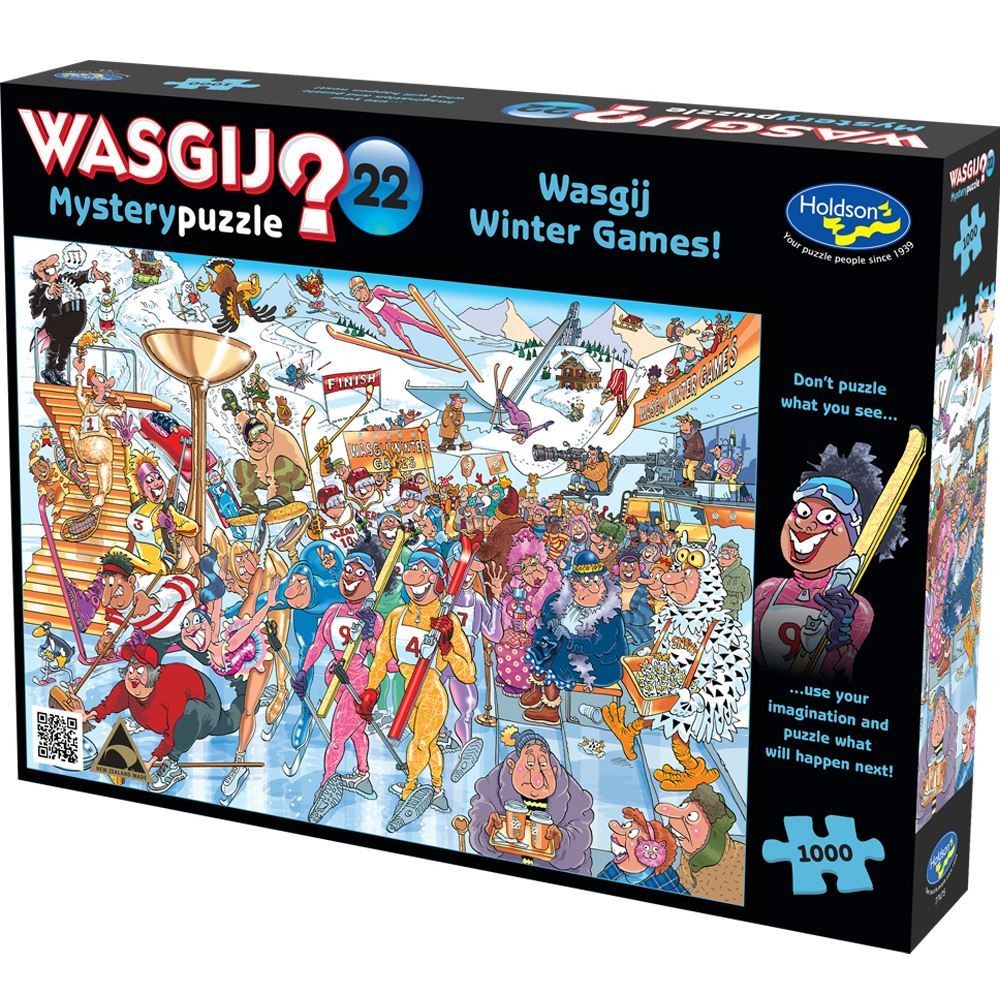 Puzzle - Holdson - Wasgij? - Mystery - #22 - Winter Game 1000pc