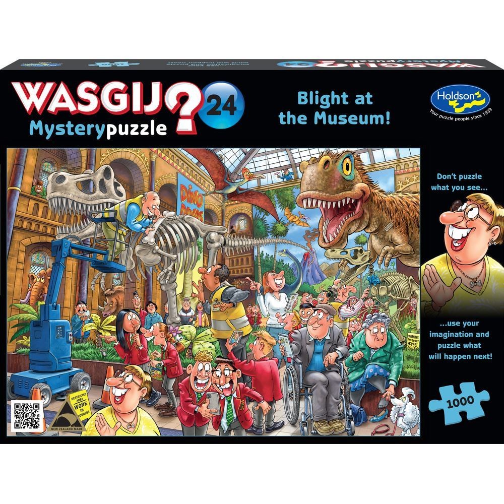 Holdson - Wasgij? - Mystery - #24 - Blight at the Museum 1000 Piece - Jigsaw