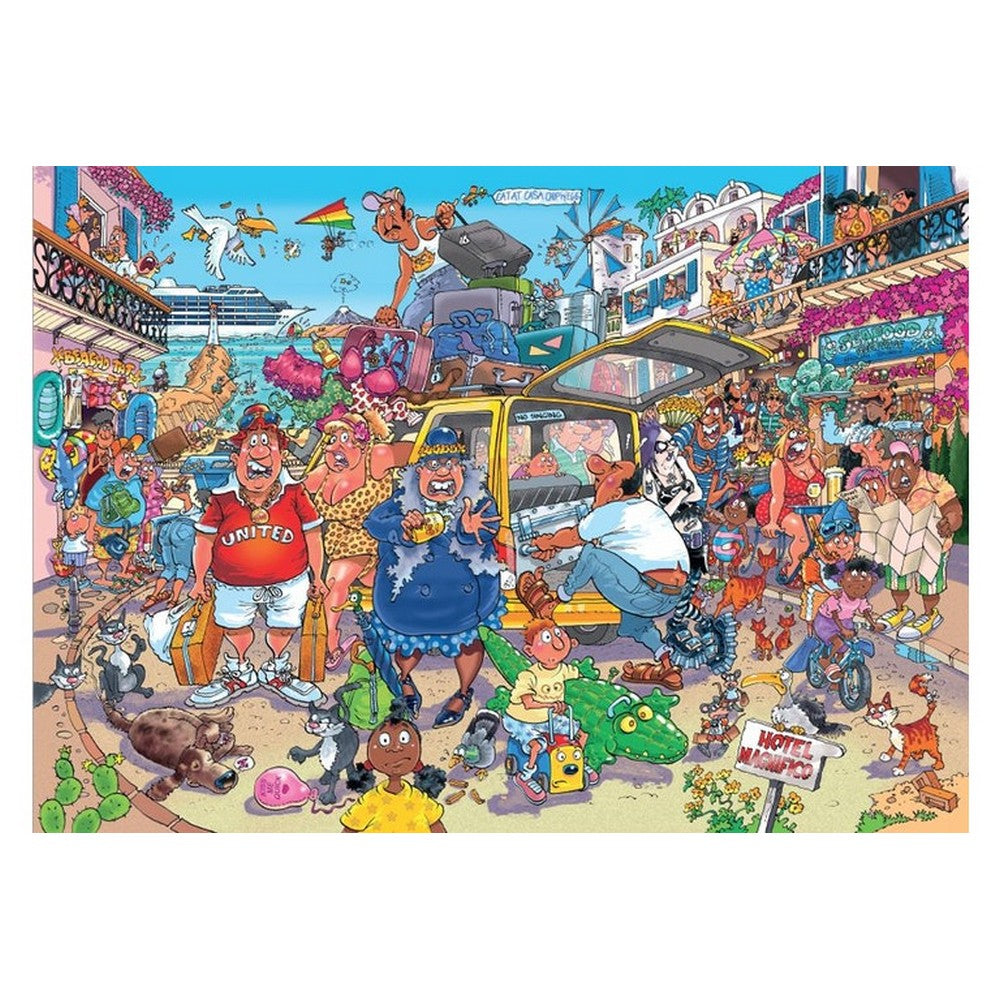Puzzle - Holdson - Wasgij? - Original - #37 - Holiday Fiasco 1000pc