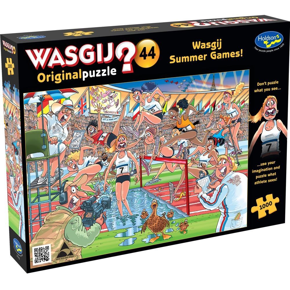 Puzzle - Holdson - Wasgij? - Original - #44 - Summer Games 1000pc
