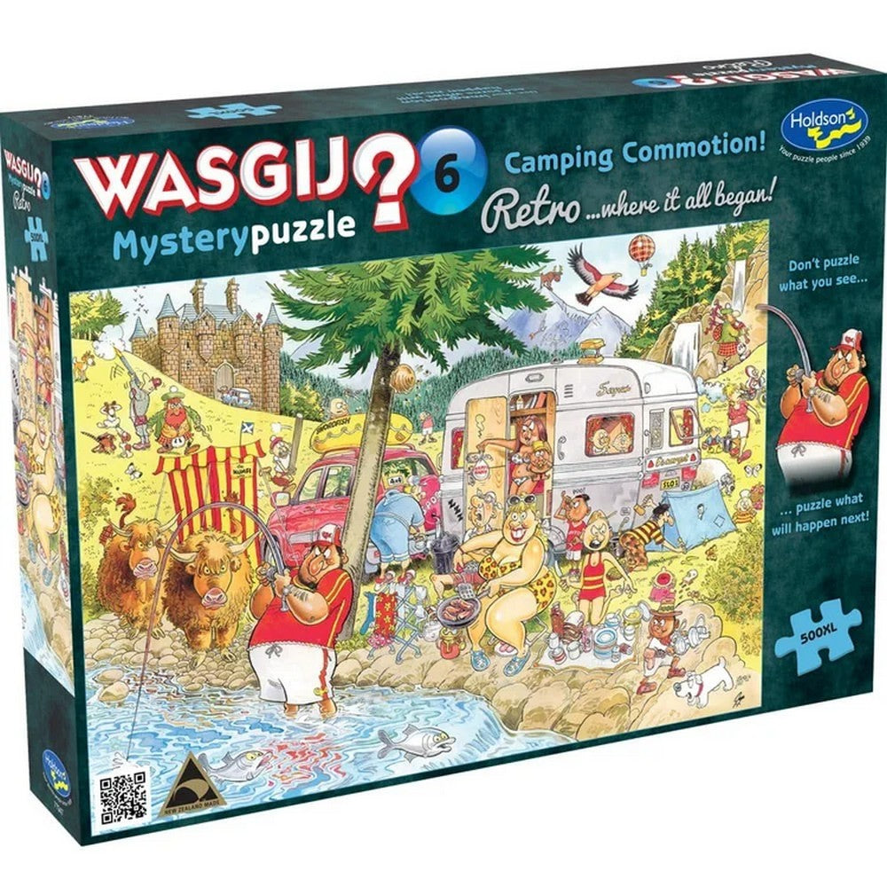 Puzzle - Holdson - Wasgij? - Retro Mystery - #06 - 500xl pc