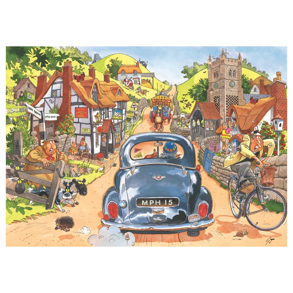 Puzzle - Holdson - Wasgij? - Retro Original - #01 - Sunda Drivers 1000pc