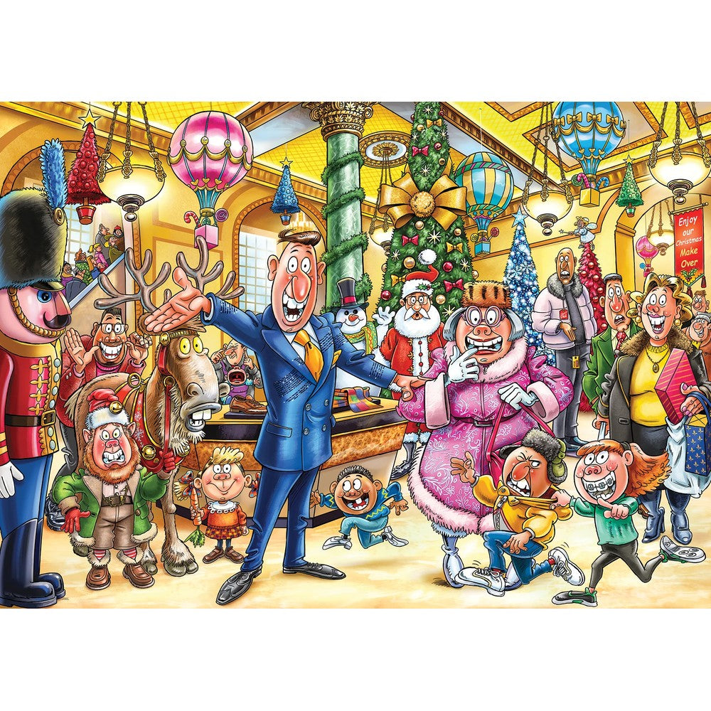 Puzzle - Holdson - Wasgij? - Christmas - #21 - Merry Makeover 1000pc