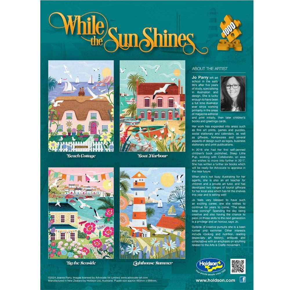 Puzzle - Holdson - While Sun Shines Beach Cottage